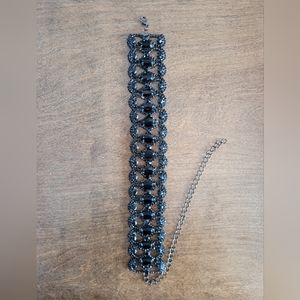 Black Rhinestone Choker